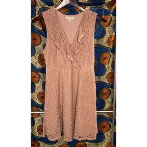 Monteu Brand Dress- Lace detail